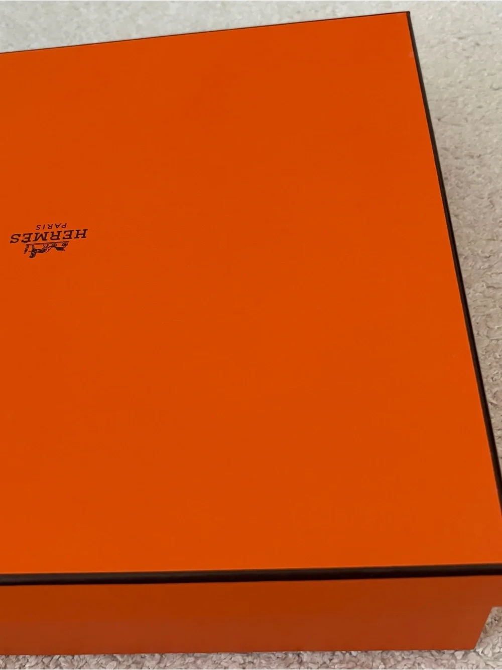 Hermès Orange Signature Gift Box